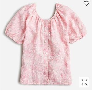 Jcrew - Floral Linen Top